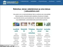 Sites similar to vakuudeton.com