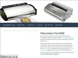 Sites similar to vakuumierertest.de
