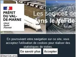 Sites similar to val-de-marne.gouv.fr