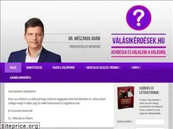 Sites similar to valasikerdesek.hu