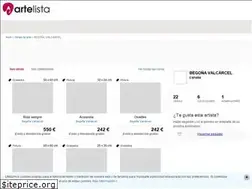 Sites similar to valcarcel.artelista.com