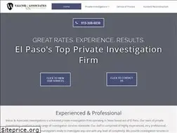 Sites similar to valcorinvestigations.com
