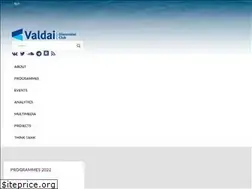 Sites similar to valdaiclub.com