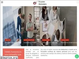 Sites similar to valdesasesores.es