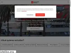 Sites similar to valencia.universidadeuropea.es