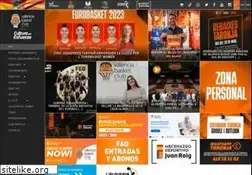 Sites similar to valenciabasket.com