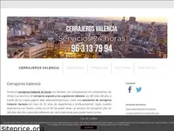 Sites similar to valenciacerrajeros.es