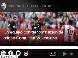 Sites similar to valenciacf.com