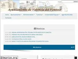 Sites similar to valenciadelventoso.es