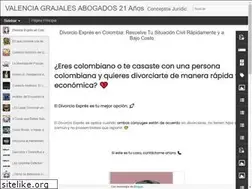 Sites similar to valenciagrajalesabogados.blogspot.com
