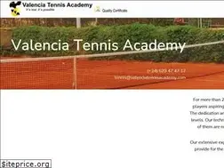 Sites similar to valenciatennisacademy.com