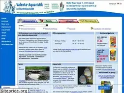 Sites similar to valenta-aquaristik.de