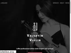 Sites similar to valentimviolin.com