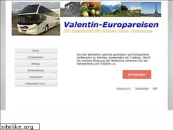 Sites similar to valentin-europareisen.de