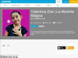 Sites similar to valentinazoe.podomatic.com