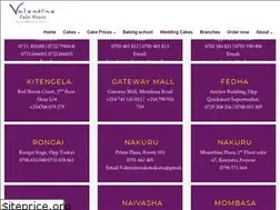 Sites similar to valentinecakehouse.co.ke
