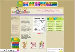 Sites similar to valentines-coloring.com