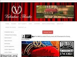 Sites similar to valentinetheatre.com