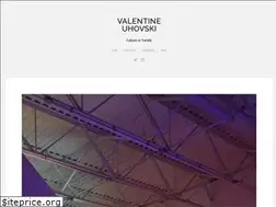 Sites similar to valentineuhovski.com