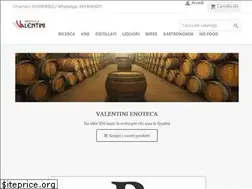Sites similar to valentinienoteca.it