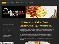 Sites similar to valentinosfamilybistro.com