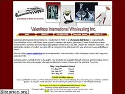 Sites similar to valentinosintl.com
