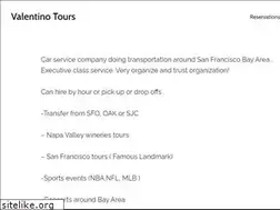 Sites similar to valentinotours.com