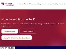 Sites similar to valeriagrunbaum.com