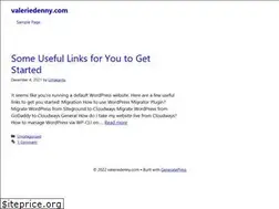 Sites similar to valeriedenny.com