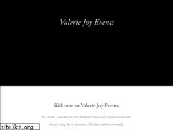 Sites similar to valeriejoyevents.com