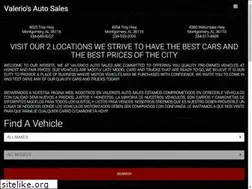 Sites similar to valeriosautosalesmontgomery.com