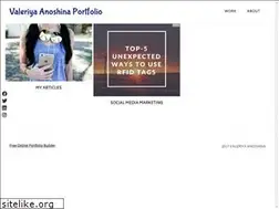 Sites similar to valeriyaanoshina.crevado.com