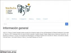 Sites similar to valesco.es