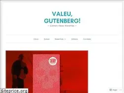 Sites similar to valeugutenberg.wordpress.com