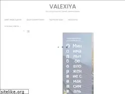 Sites similar to valexiya.com.ua