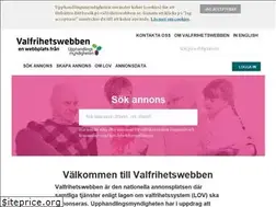 Sites similar to valfrihetswebben.se