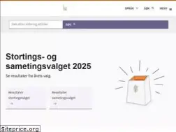 Sites similar to valg.no