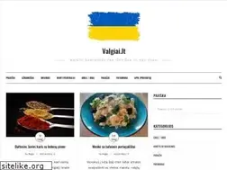Sites similar to valgiai.lt