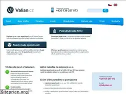 Sites similar to valian.cz
