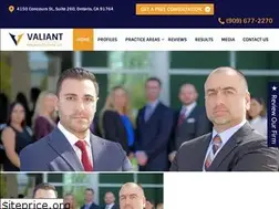 Sites similar to valiantlaw.com