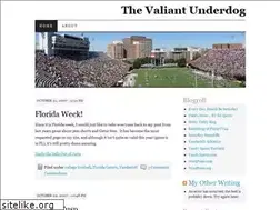 Sites similar to valiantunderdog.wordpress.com