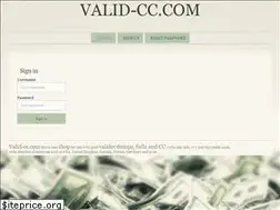 Sites similar to valid-cc.com