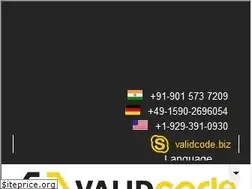 Sites similar to valid-code.com