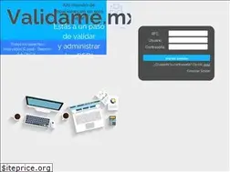 Sites similar to validame.mx