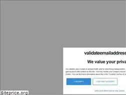 Sites similar to validateemailaddress.org