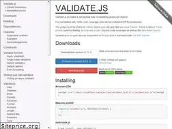 Sites similar to validatejs.org