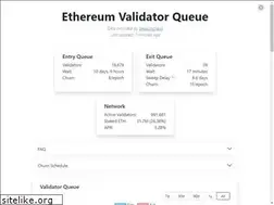 Sites similar to validatorqueue.com
