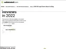 Sites similar to validcbdoil.com