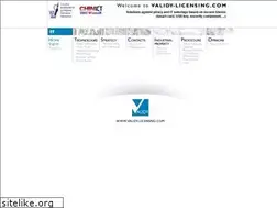 Sites similar to validy-licensing.com