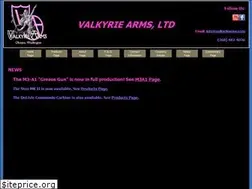 Sites similar to valkyriearms.com